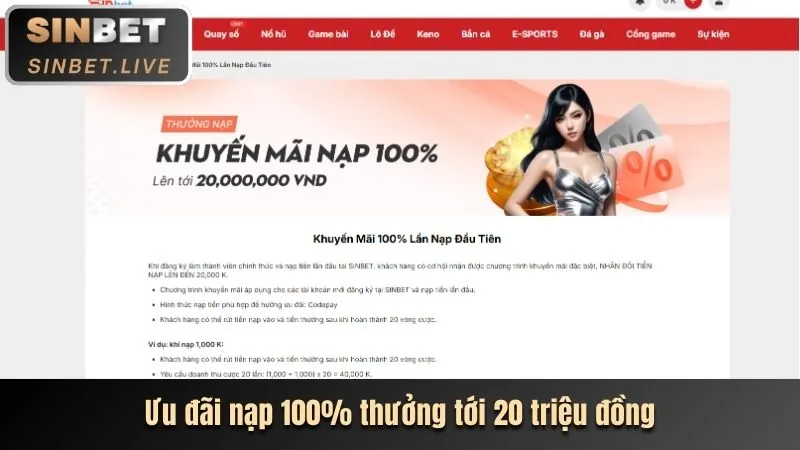 Khuyến mãi nạp lại hàng tuần tại V9BET